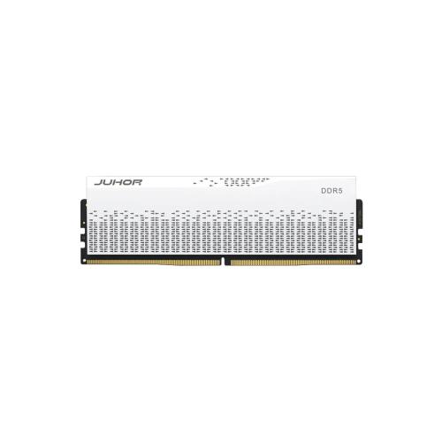 16GB 6000Mhz DDR5 Beyaz Ram, XMP 46CL 1.25V Yüksek Performans Beyaz Masaüstü Bilgisayar Ram 1x16GB