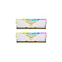2X8 16GB DDR4 3200Mhz CL 18 RGB Beyaz Soğutuculu Ram. Kristal Kesim RGB XMP Bilgisayar Ram