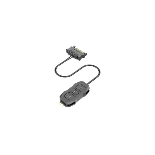 ARGB Kontrolcü 5v 3 Pin - SATA Siyah RENK ARGB Dönüştürücü RGB Denetleyici Kablo