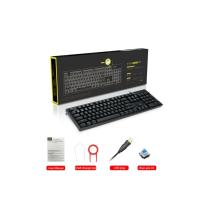 K610 Mekanik Klavye Yanlar Rainbow Arka Işık Mavi Outemu Blue Switch Klavye