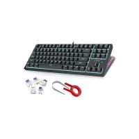 K620 Mekanik Klavye Blue Switch Siyah Ve Beyaz Klavye Seçeneği Outemu Gamer