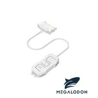 MEGALODON ARGB Kontrolcü 5v 3 Pin - SATA Kablo ARGB Dönüştürücü RGB Denetleyici Beyaz RENK