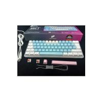MX-1 Mekanik Klavye RGB Red Switch Türkçe Oyuncu Klavyesi Beyaz Mini Klavye Kablolu