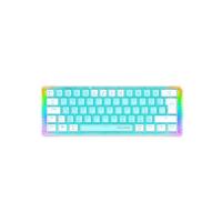 MX-1 Mekanik Klavye RGB Red Switch Türkçe Oyuncu Klavyesi Beyaz Mini Klavye Kablolu