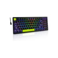 Red Switch Z-94 Mekanik Klavye %90 Rainbow Işıklı Oyuncu Klavyesi (İngilizce Q Klavye) Huano