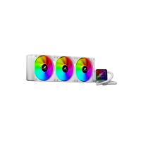 TR360 ARGB (Beyaz Renk) – Isı Dereceli İşlemci Sıvı Soğutucu Fanı