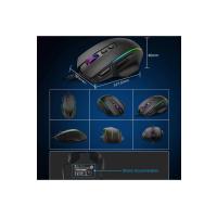 X-49 RGB 12400 Kablolu Oyuncu Mouse